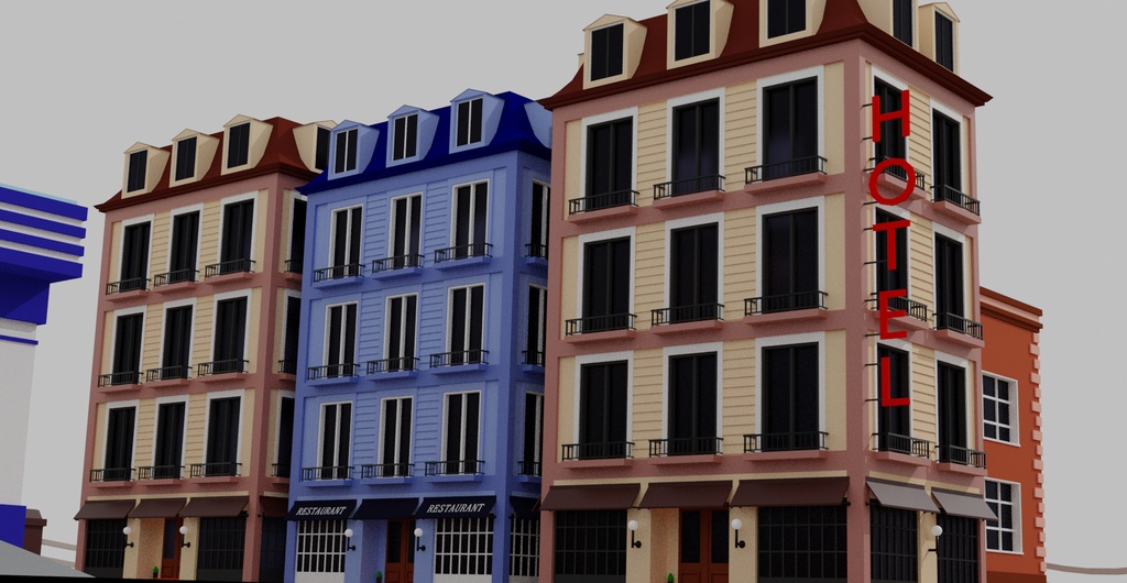 【Unity対応】島 町