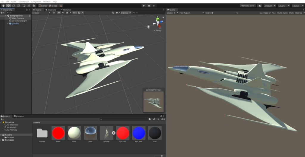【Unity対応】 戦闘機