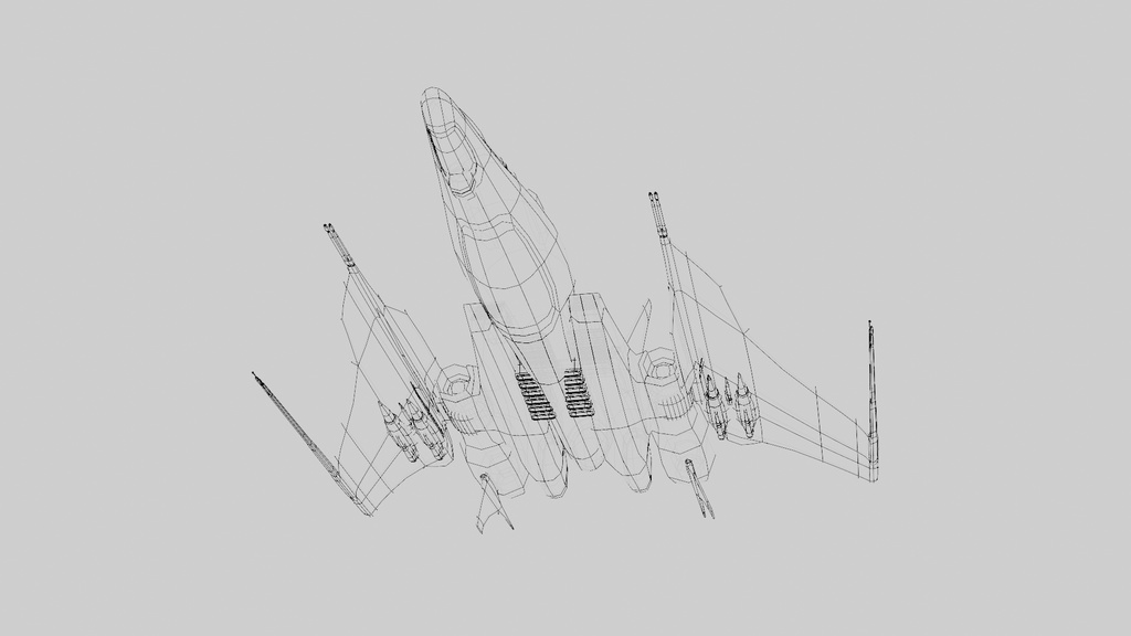 【Unity対応】 戦闘機