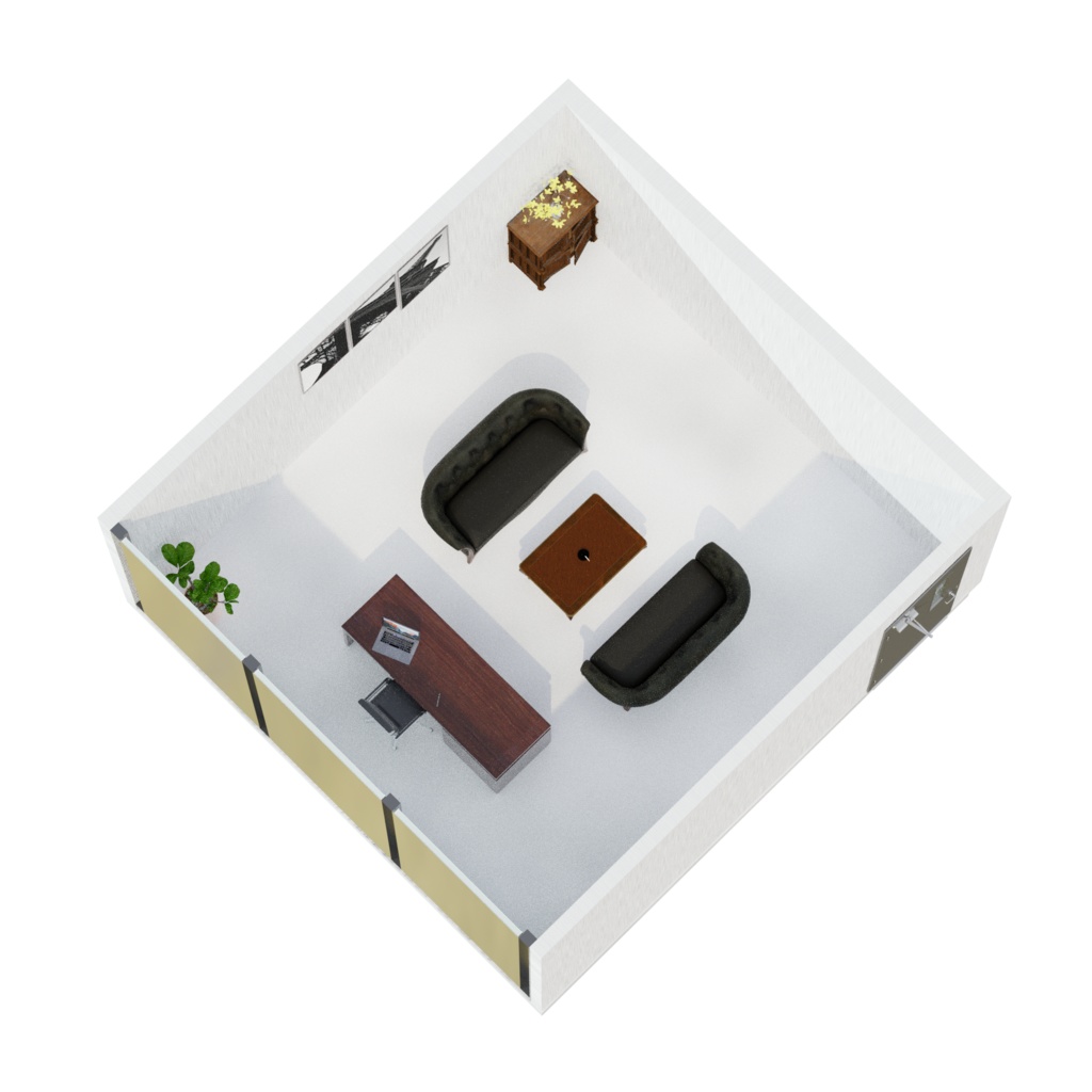 【Unity対応】オフィス 社長室