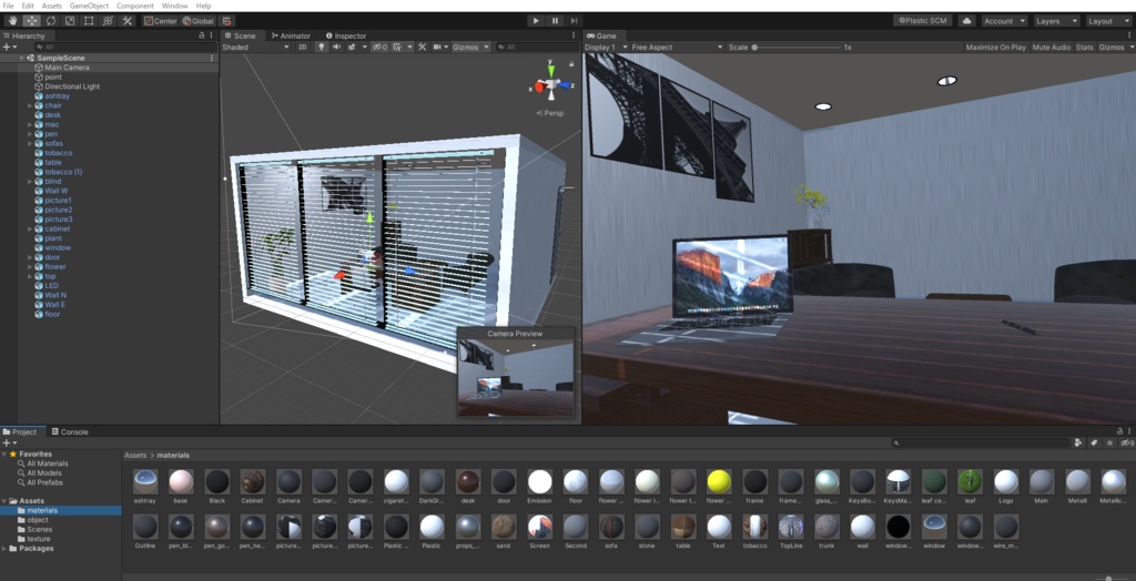 【Unity対応】オフィス 社長室