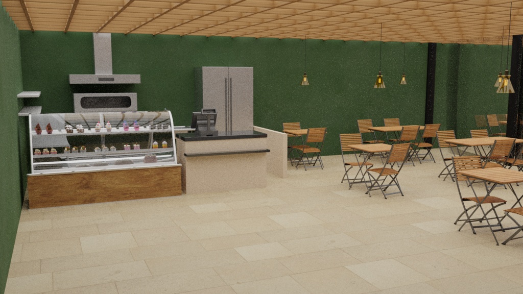 【Unity対応】ケーキ屋 カフェ