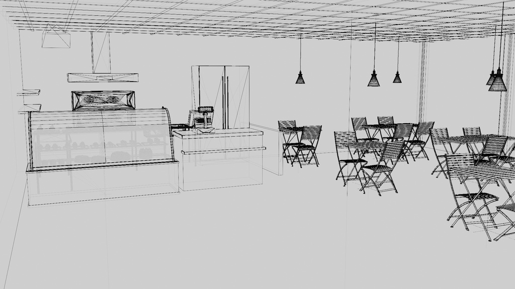 【Unity対応】ケーキ屋 カフェ