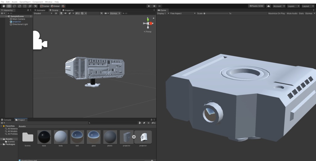 【Unity対応】プロジェクター