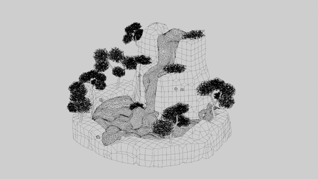 【Unity対応】滝