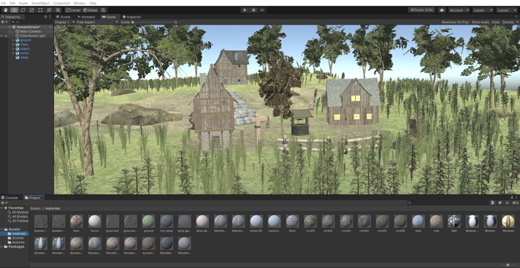 【Unity対応】村