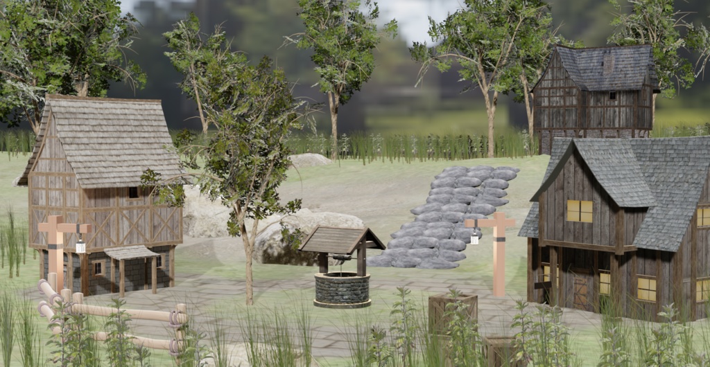 【Unity対応】村