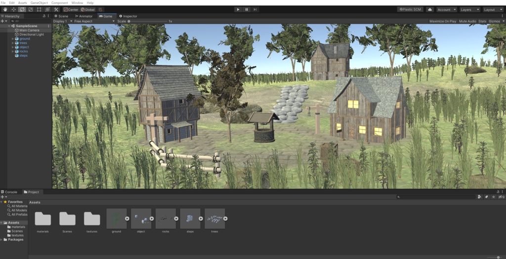 【Unity対応】村