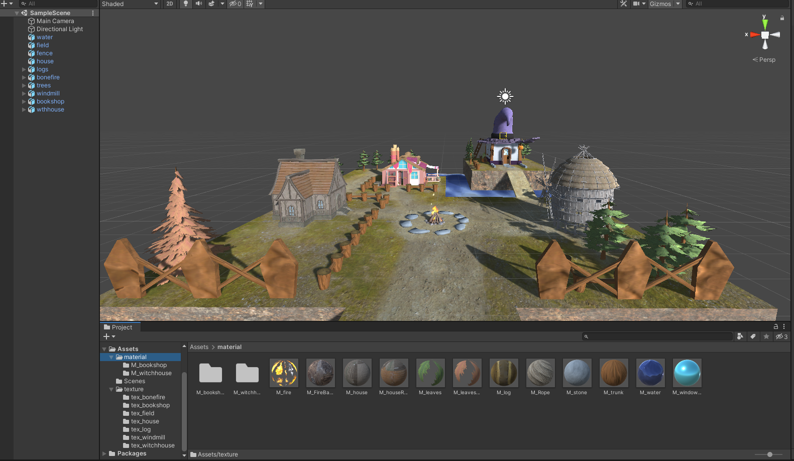 [Unity対応] RPG風の村 - ckanbac - BOOTH
