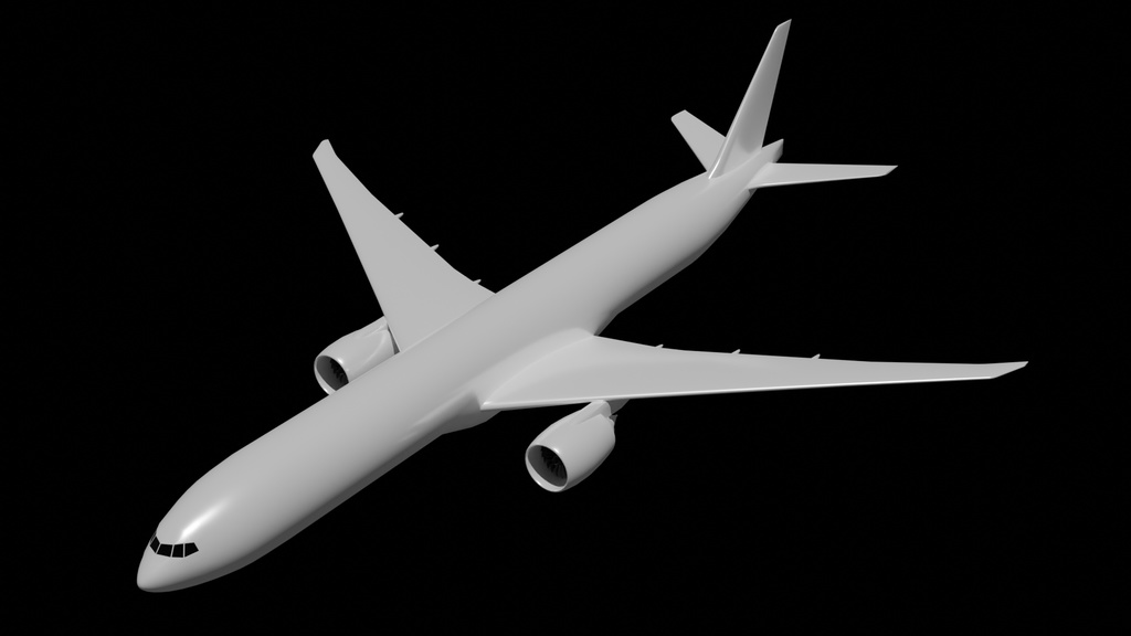 [Unity対応]  飛行機 素体