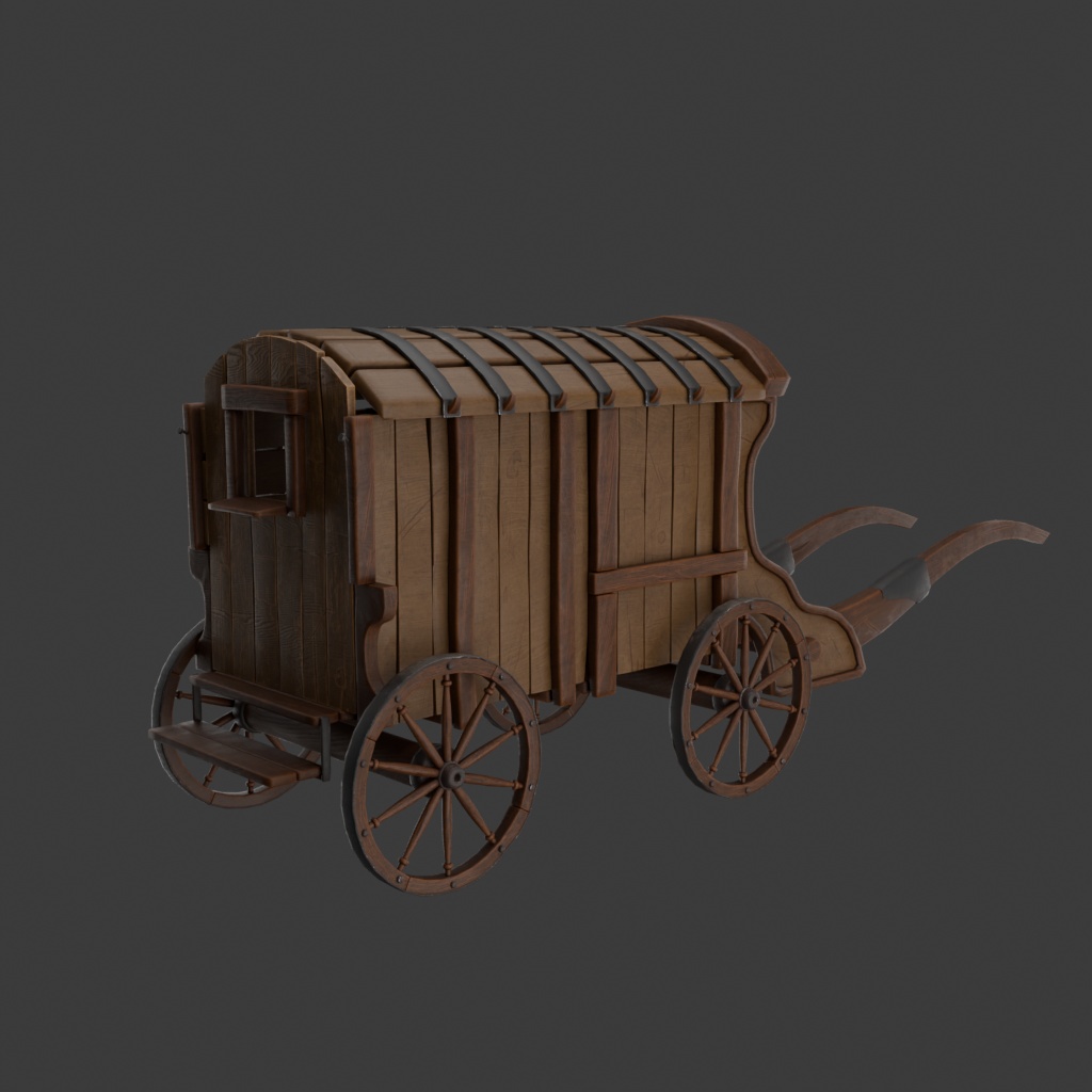 【Unity対応】 荷車