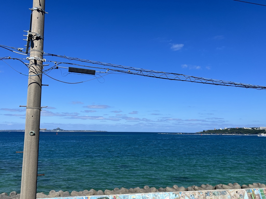 背景素材「海と空」
