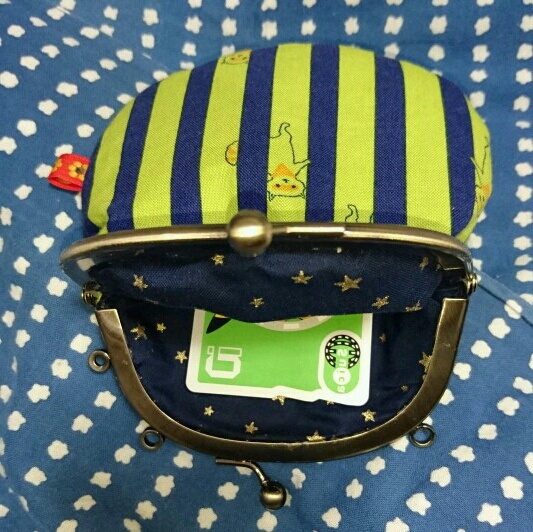 妄想がま口(タイバニ風T-3)くさり付き