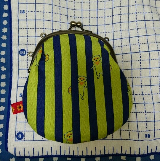 妄想がま口(タイバニ風T-3)くさり付き