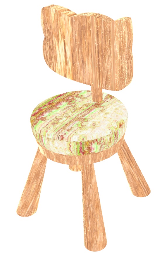 vket2022summerのお土産 きみぴこ家具セット&紙芝居枠&ドリンク類