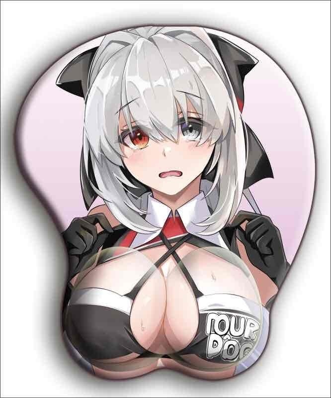 白夜極光　クラリン　おっぱいマウスパッド