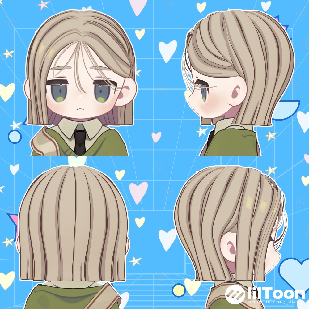 【Kipfel/キプフェル】Midi Bob Line ミディボブライン 髪