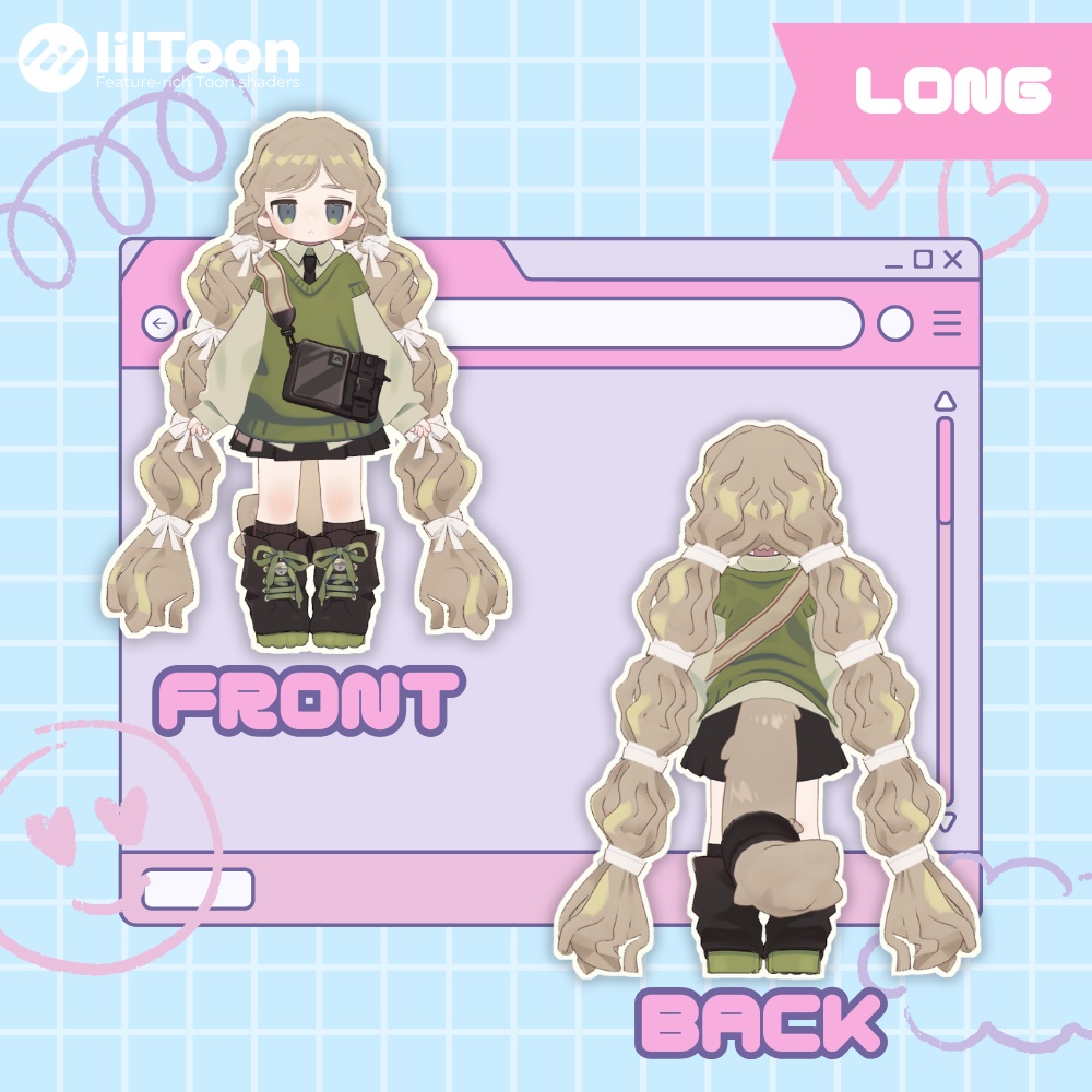 【Kipfel/キプフェル】ぶんぶんグランツイン bunbun gran twin 髪