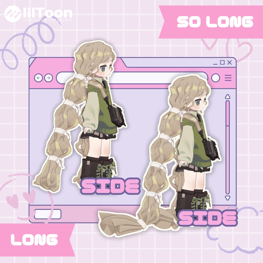 【Kipfel/キプフェル】ぶんぶんグランツイン bunbun gran twin 髪