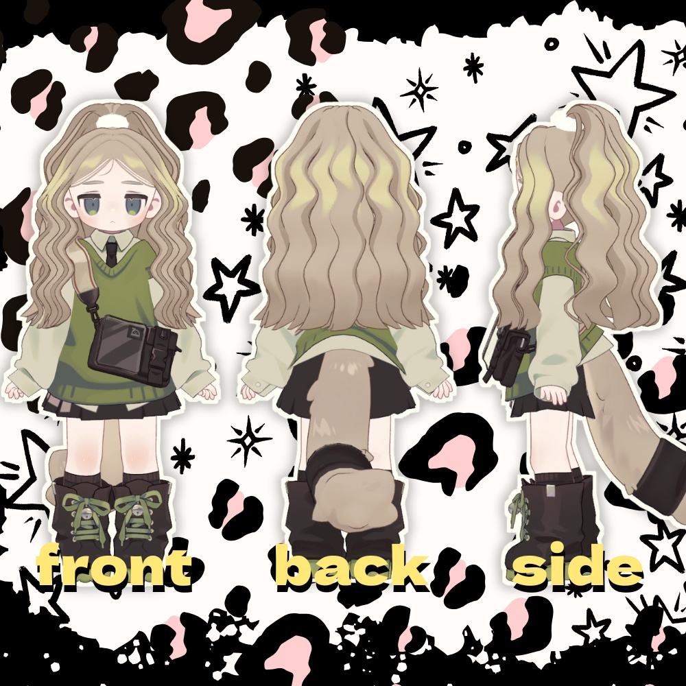 【Kipfel/キプフェル】GA PONY ジーエーポニー 髪