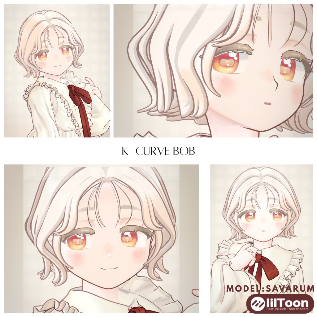 【サバラム/Savarum】K-curve-bob ケーカーブボブ 髪