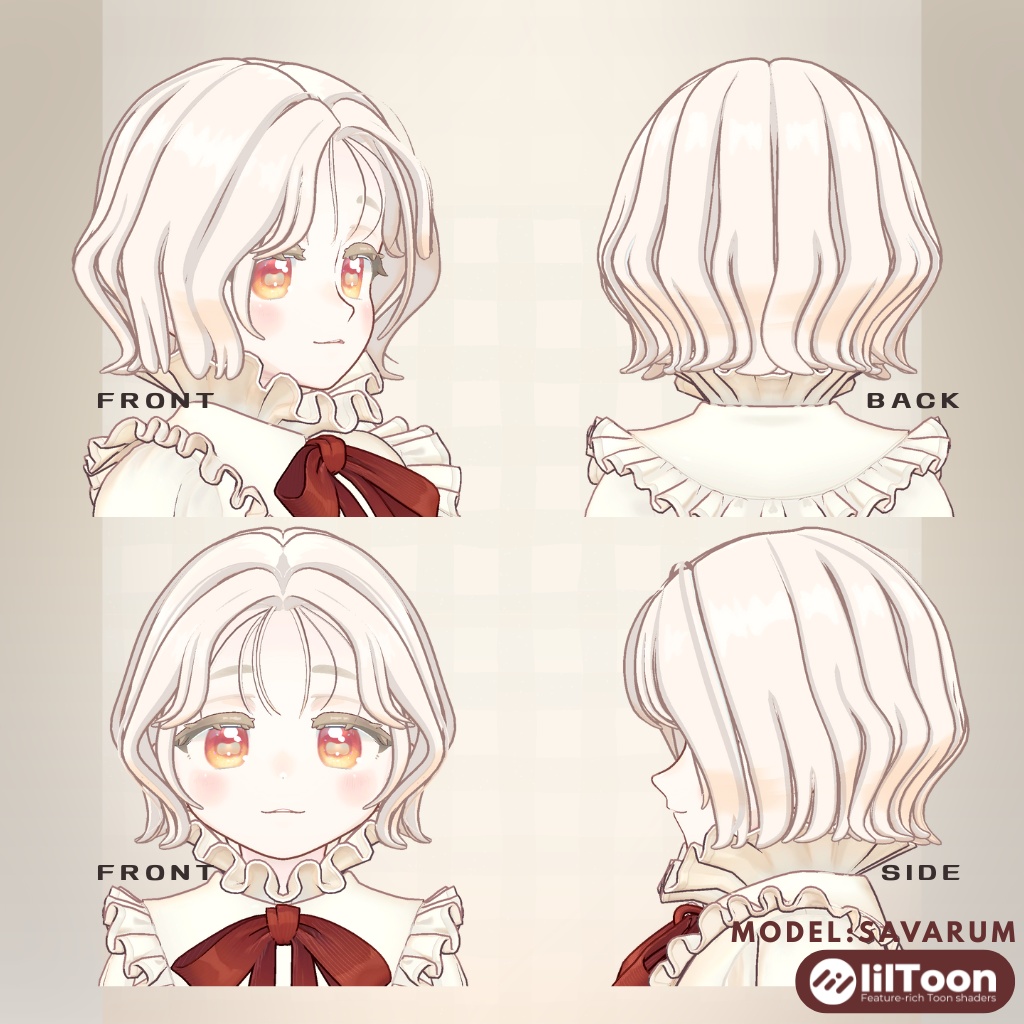 【サバラム/Savarum】K-curve-bob ケーカーブボブ 髪