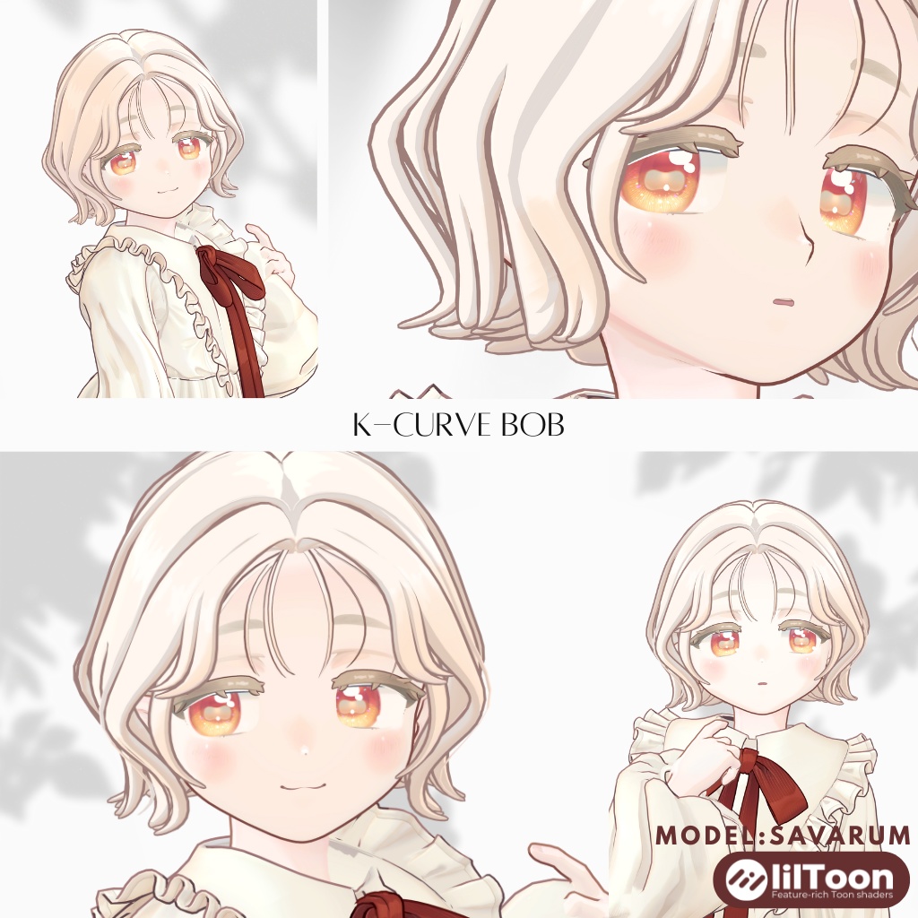 【サバラム/Savarum】K-curve-bob ケーカーブボブ 髪