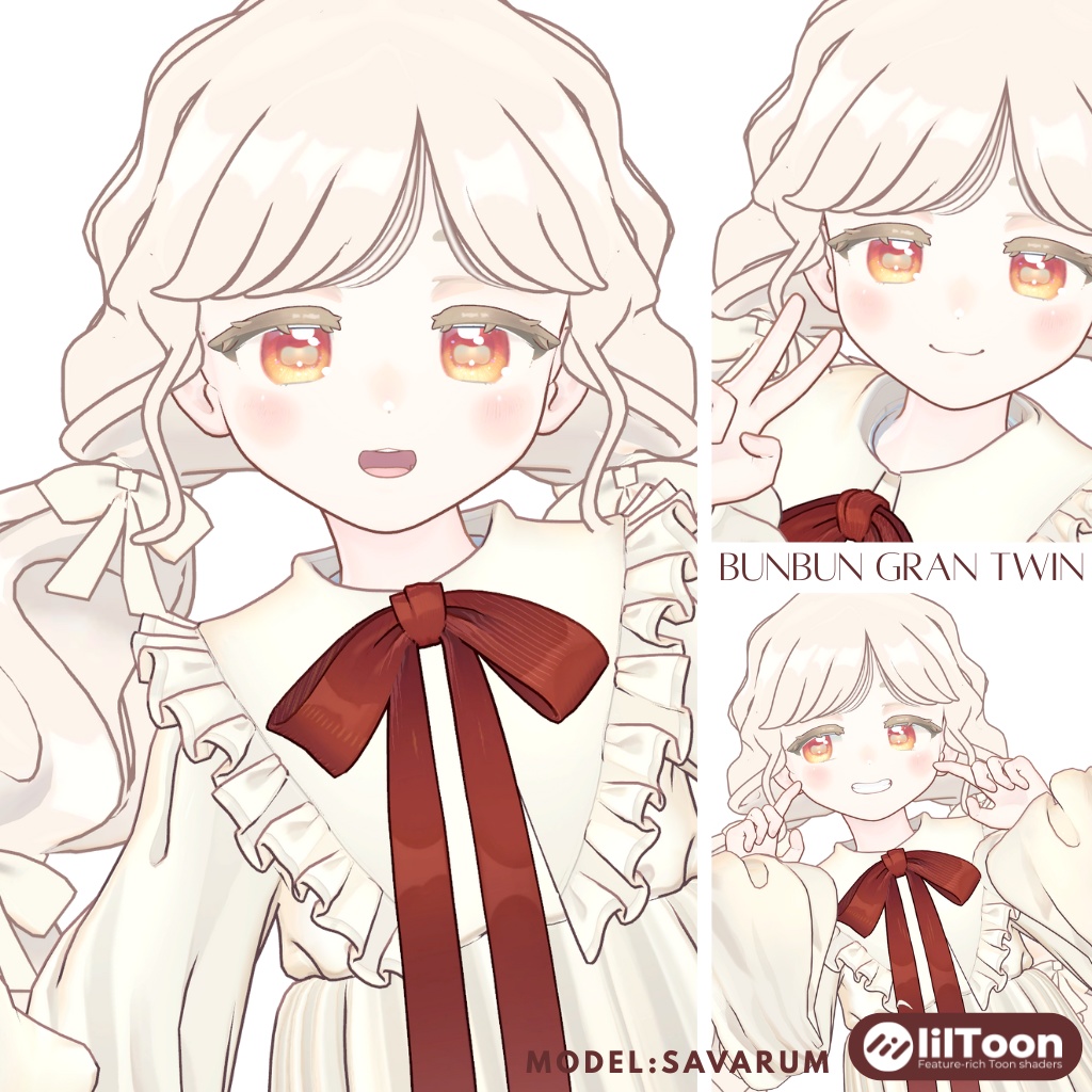 【サバラム/Savarum】bunbun gran twin ぶんぶんグランツイン 髪