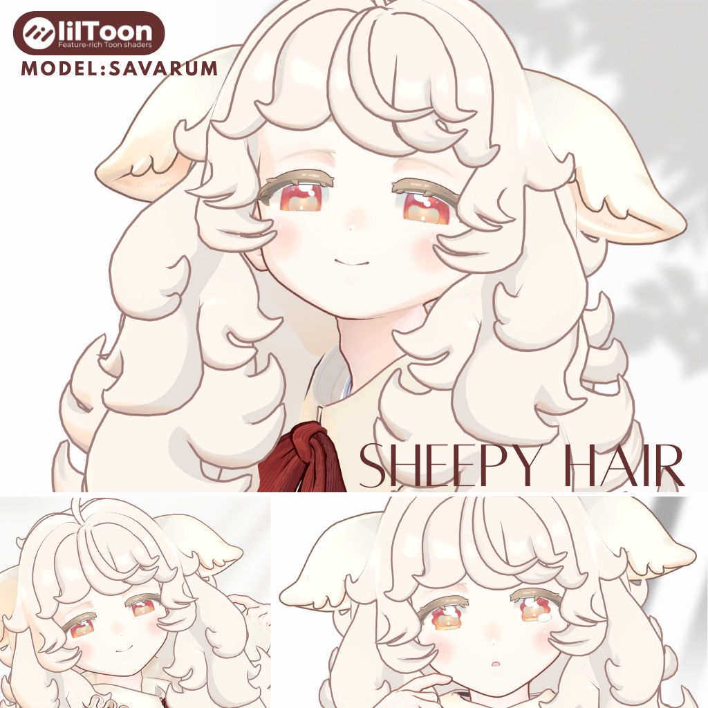 【サバラム/Savarum】sheepy hair し~ぴ~へあ~ 髪