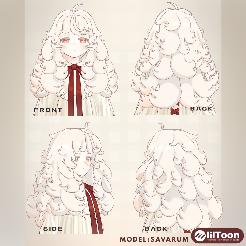 【サバラム/Savarum】sheepy hair し~ぴ~へあ~ 髪