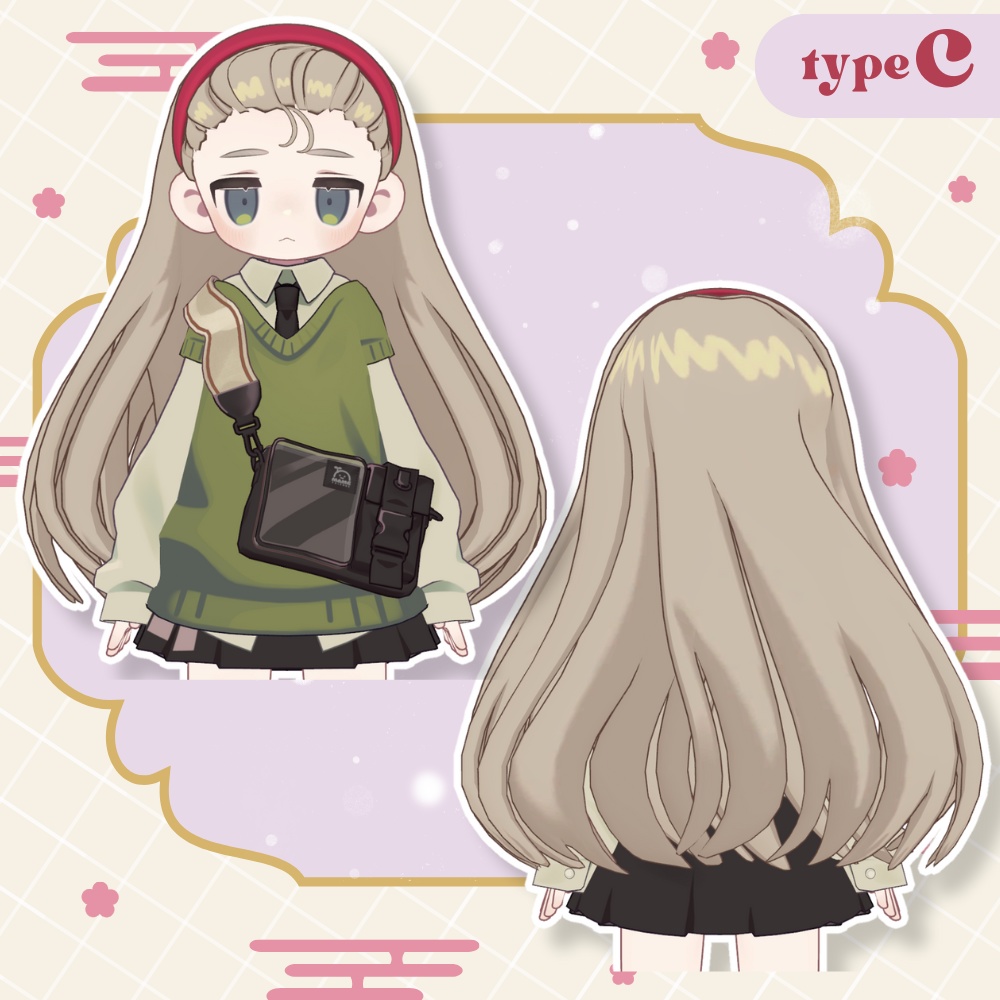 【Kipfel/キプフェル】custom allback typeC 髪