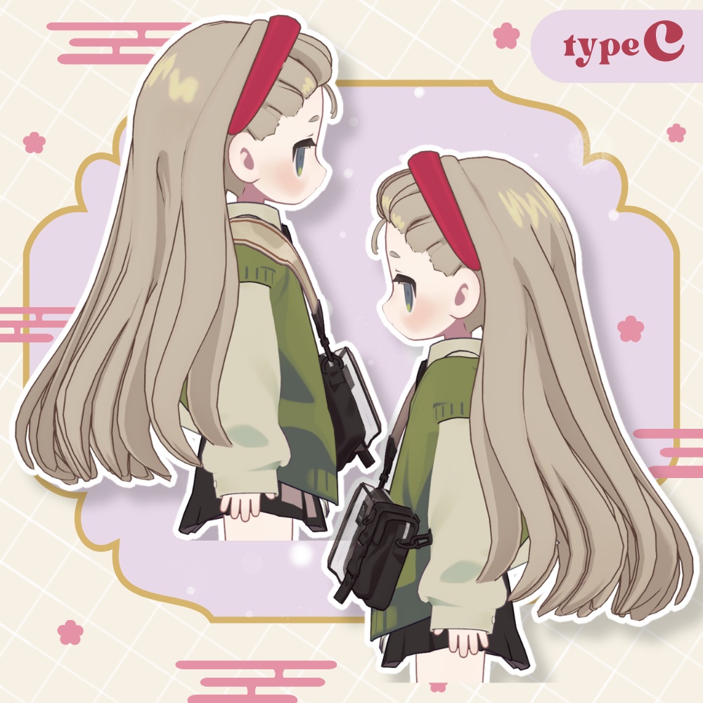 【Kipfel/キプフェル】custom allback typeC 髪