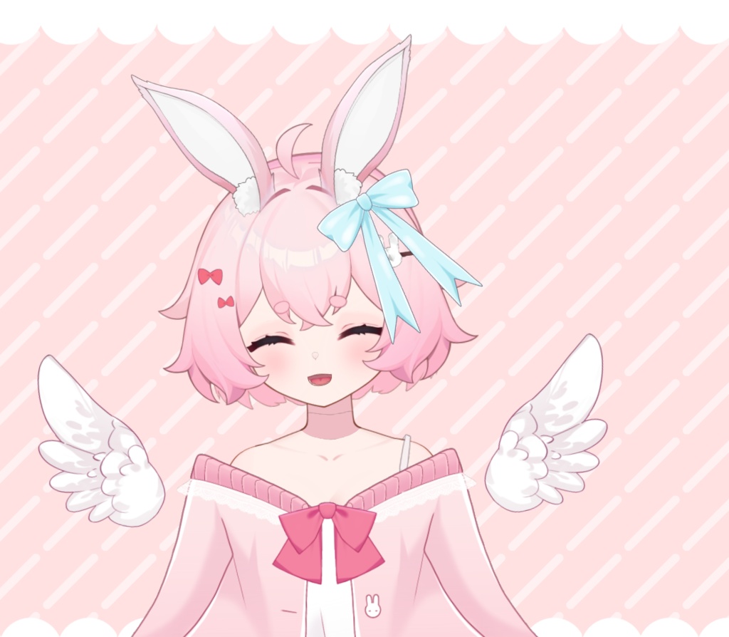 【VTuber向け】PNG Bow Asset Pack