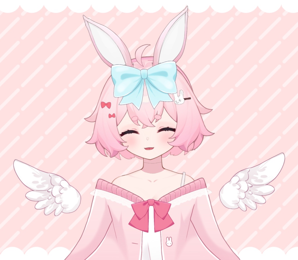 【VTuber向け】PNG Bow Asset Pack