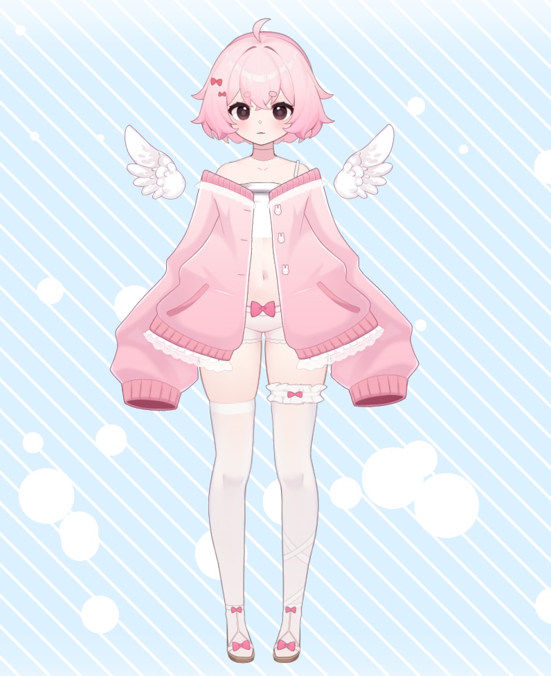 【VTuber向け】PNG Pink Jacket