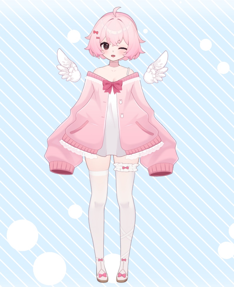 【VTuber向け】PNG Pink Jacket