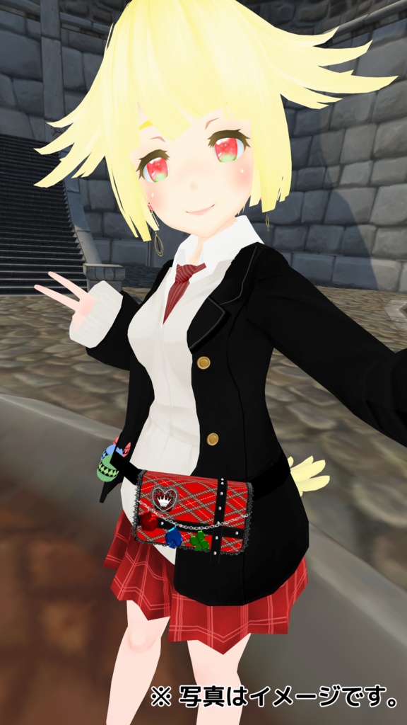 トランプ模様キーチェーン