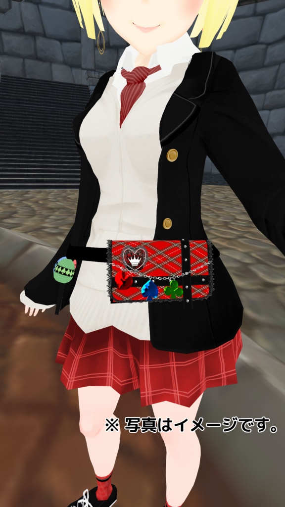 トランプ模様キーチェーン