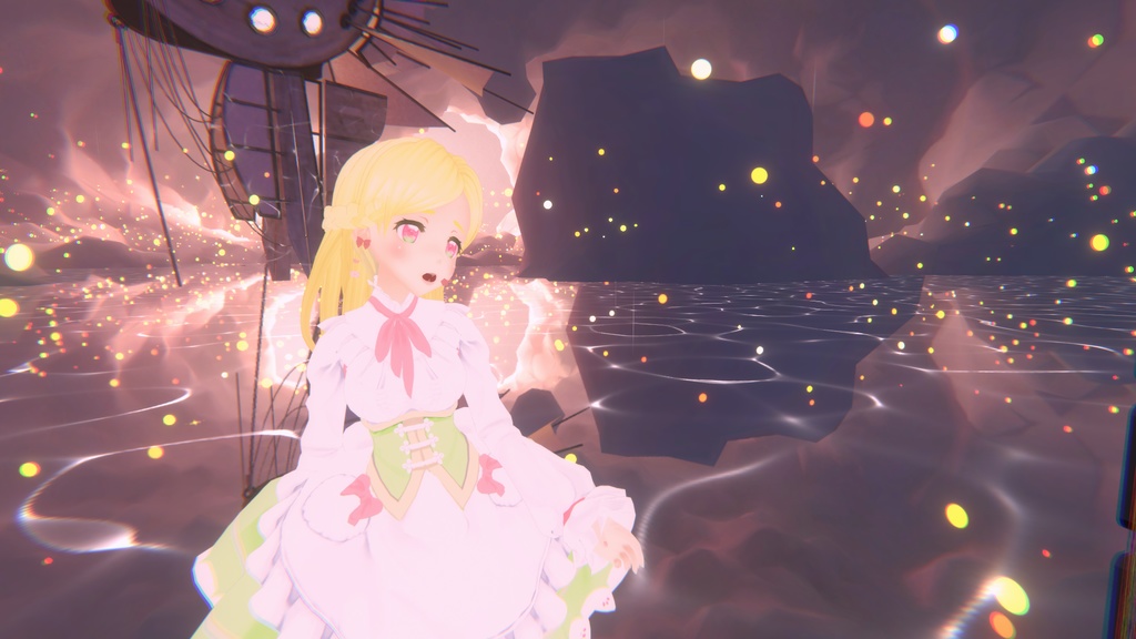 【VRChat】お嬢様ヘアー