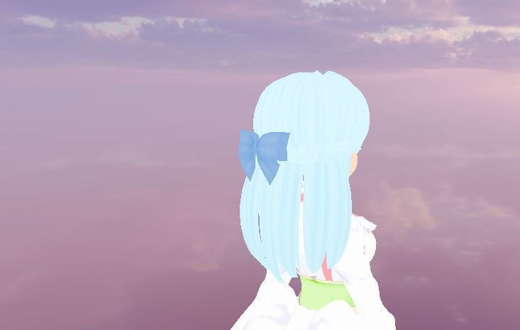 【VRChat】お嬢様ヘアー