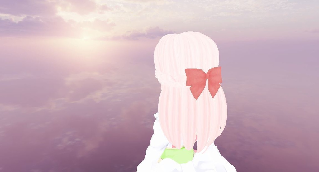 【VRChat】お嬢様ヘアー