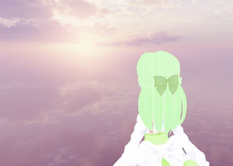 【VRChat】お嬢様ヘアー