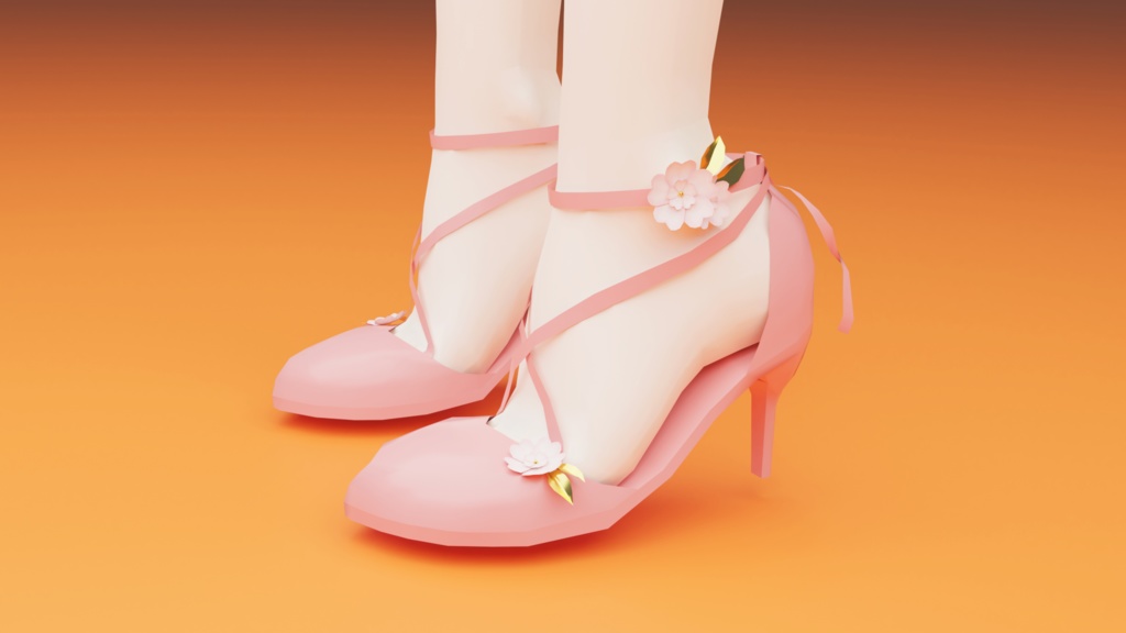 【VRChat】春の靴