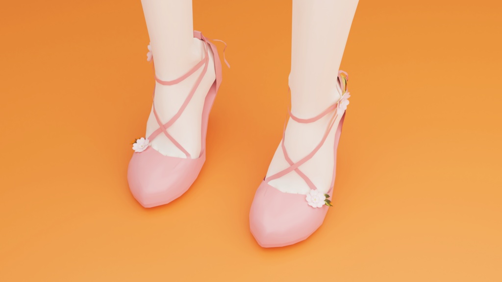 【VRChat】春の靴