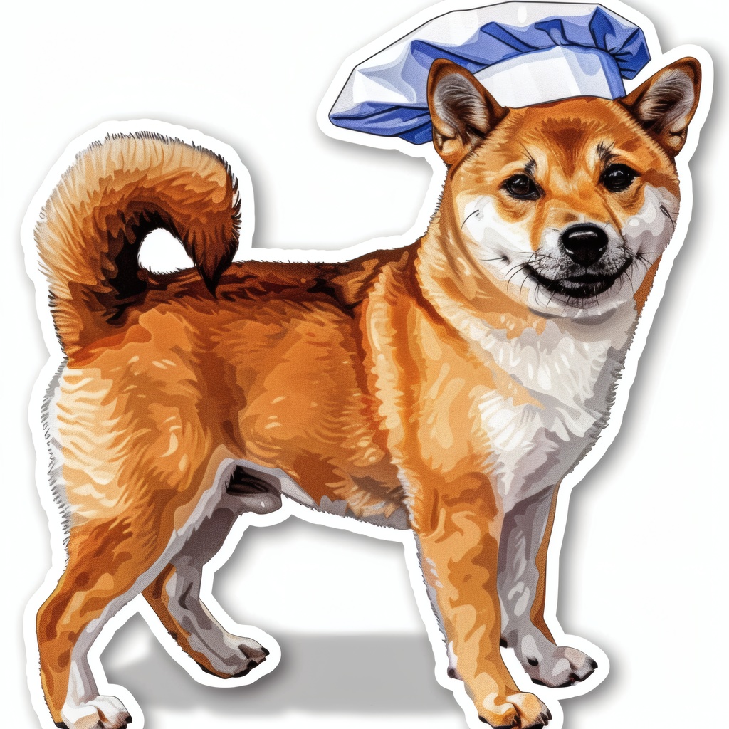 【40枚セット】柴犬コスプレ・ステッカー素材集:SNSアイコン・配信素材・TRPG用(高画質AIアートアセット)