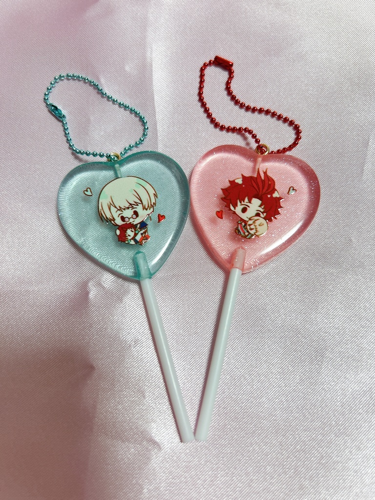 夏アレ キャンディキーホルダー