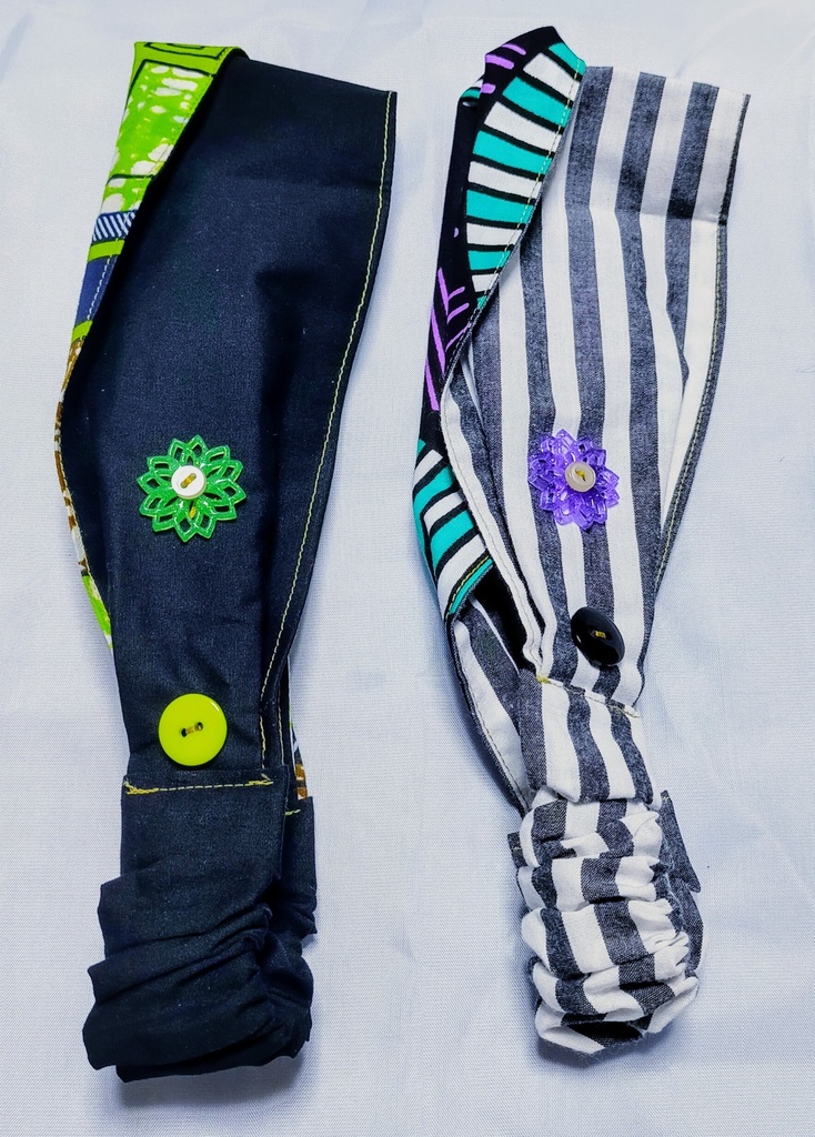 ツイステ寮&グリムイメージマスク掛け付きツイストヘアバンド