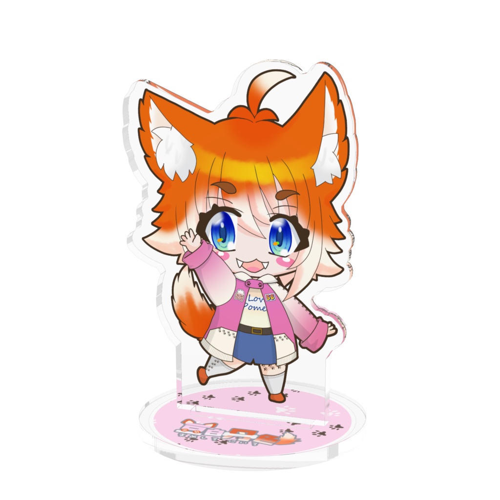 豆白丹色アクリルスタンド