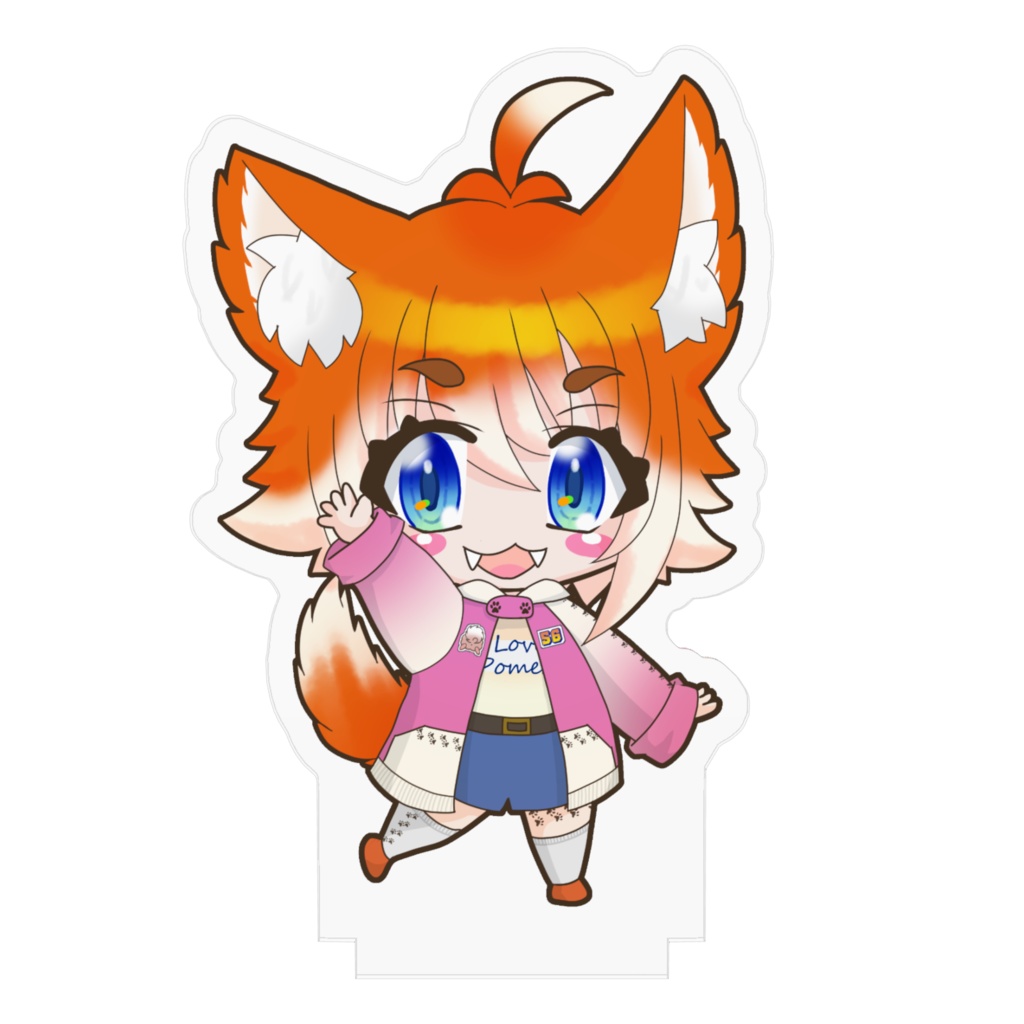 豆白丹色アクリルスタンド