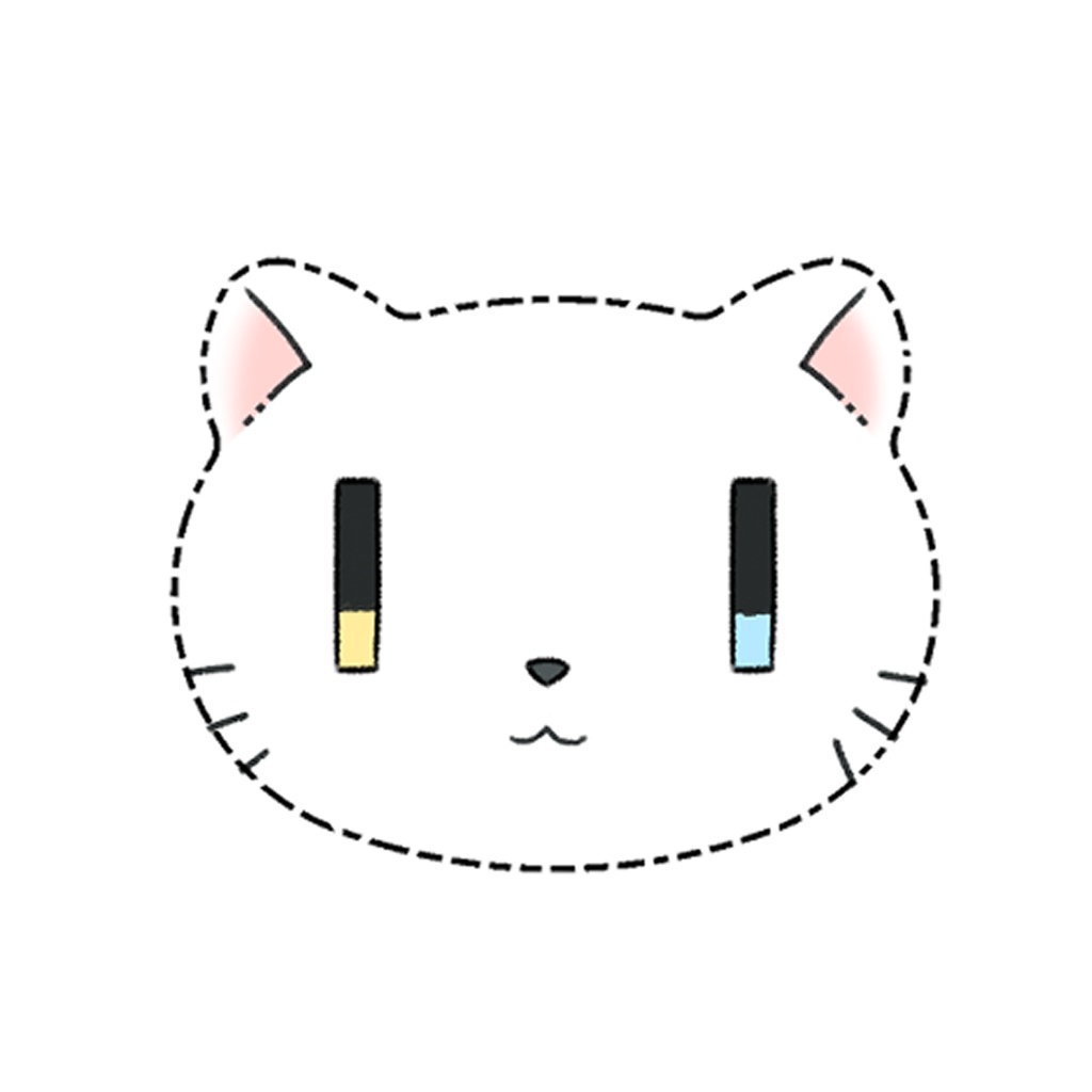 みゃお缶バッジ 1周年ver.